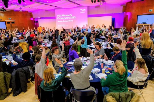 Voting taking place at TUC Women's Conference 2023