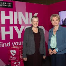 CSP's Rachel Newton meeting with Health Secretary Yvette Cooper at Labour Party Conference