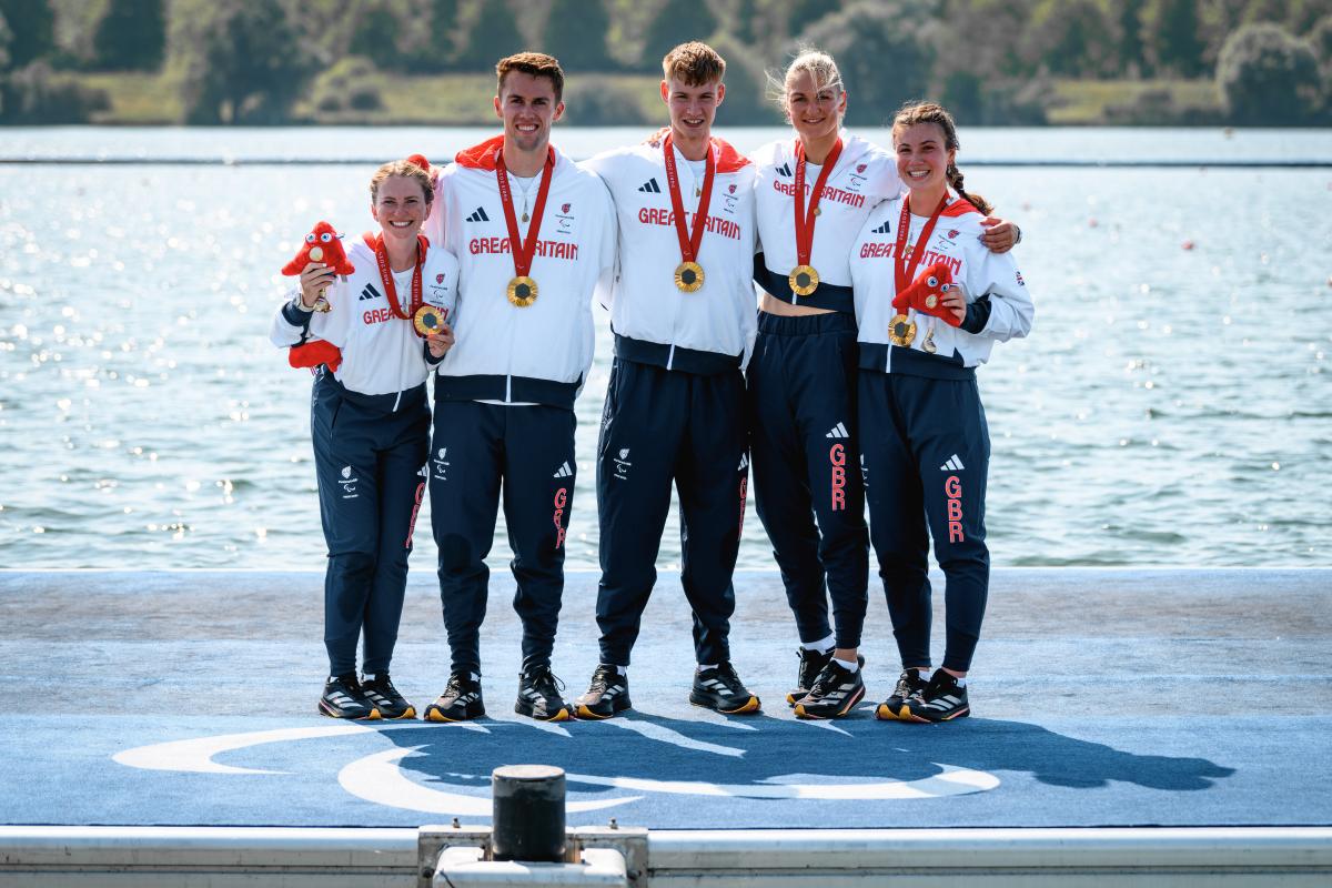 ParalympicsGB rowing squad